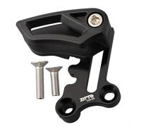 Guía de cadena de bicicleta compatible con platos individuales 26T a 36T, se adapta al soporte de desviador delantero EType, material de aleación de aluminio para una mejor retención de la cadena