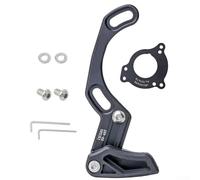 Guía de cadena de bicicleta de montaña de un solo disco Guía de cadena de bicicleta de aleación de aluminio para ISCG03 e ISCG05, protector de cadena de bicicleta para 30T-40T Single Chainring (ISCG05