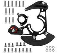 Guía de cadena de bicicleta para estabilizador para 32T-38T Single | Dispositivo de cadena Dh, sistema anticaída, soporte de anillo único, rodillo de cadena CNC | Guía de cadena de bicicleta |