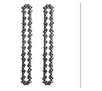 Guía de cadena motosierra 8 pulgadas y 1/4", minisierra eléctrica portátil, sierra tala, hoja, poda, accesorios for(2pcs Chains)
