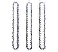 Guía de cadena motosierra 8 pulgadas y 1/4", minisierra eléctrica portátil, sierra tala, hoja, poda, accesorios for(3pcs Chains)