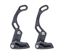 Guía de cadena MTB Chainguide de una sola velocidad ISCG03 ISCG05 Dispositivo de retención de cadena compatible para platos ovalados redondos 30-38T de aluminio negro de repuesto con llaves