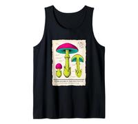 Guía de Campo de Hongos Vintage para micología Camiseta sin Mangas