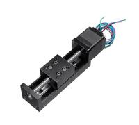 Guía de carril de movimiento lineal, Plataforma deslizante lineal MGN8H con recorrido de 50-300 mm y opción de controlador de pasos múltiples for impresoras 3D CNC(250mm Sliding Table,2mm pitch)