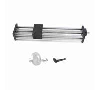 Guía de carril lineal, rueda de mano de mesa deslizante CNC de carrera de 300mm