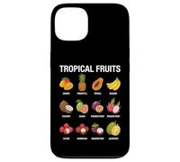 Guía de Carta botánica de Frutas Tropicales Carcasa para iPhone 13
