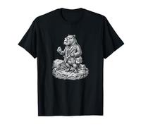 Guía de Caza de fósiles Capybara Vintage para Mujeres y niños Camiseta