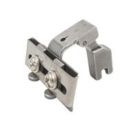 Guía de cinta de encaje ajustable, prensatelas de 42 mm de ancho máximo, prensatelas para máquina de coser industrial, suministros para máquinas de coser izquierda, derecha, guía de cinta de encaje