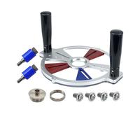 Guía de círculo para arrancadora,Guía de carril ajustable Herramienta Carpintería - Plantilla para obras de construcción, renovación, garaje, carpintería y creación de muebles