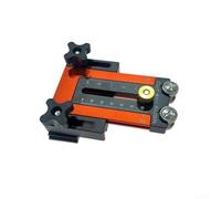 Guía de corte ajustable para mejorar la estabilidad para sierra de mesa de carpintería con escalas de medición dobles (naranja)