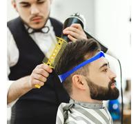 Guía de corte de cabello | Juego de protectores de peine guía para cortapelos - 7 accesorios de dientes de peine, 1 plantilla de banda de silicona y 1 para un peinado preciso