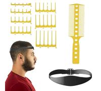 Guía de corte de cabello,Kit de corte de pelo profesional para hombre