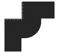 Guía de corte de pelo, tarjetas de mejora de barbero fácil de limpiar, tarjeta de mejora de líneas capilares, plantilla de barba, guía para modelar la barba, tarjeta guía para peinar el cabello