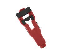 Guía de corte de pestillos de puerta de ABS resistente para una alineación limpia en puertas de 1 ~ 3/4 pulgadas y 1 ~ 3/8 pulgadas, herramienta de cierres de múltiples grosores