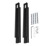 Guía de corte de sierra: soporte de riel auxiliar de carpintería, pista de carpintería de precisión, valla de borde paralelo, aluminio resistente, ajuste de juego cero, junta de alta precisión | para