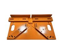 Guía de Corte Para Sierra Ingletadora | Guía de Ángulo de 45 Grados Para Cortes Ingletados - Ayuda de Carpintería de Precisión Para Aluminio, Madera, Escayola y PVC