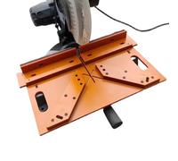 Guía de Corte Para Sierra Ingletadora | Guía de Corte para Ángulos de 45° | Ayuda de Carpintería de Precisión Para Aluminio, Madera, Escayola y PVC
