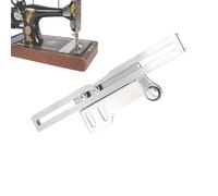 Guía de costura con cremallera, acero inoxidable - Herramienta de costura con cremallera para costura y manualidades, para aficionados y profesionales, uso doméstico y profesional,