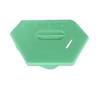 Guía de costura magnética para máquina de coser, guía de dobladillo magnético con escala, accesorios de acolchado y suministros para posicionamiento, sellado de bordes, rizado, arrugas