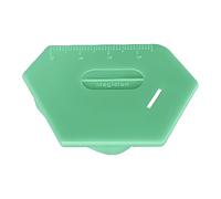 Guía de costura magnética: regla de dobladillo multiángulo con marcas métricas imperiales, accesorio de prensatelas de acolchado versátil para máquinas de coser | Herramienta de patchwork de precisión