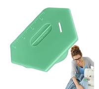 Guía de costura para máquinas de coser, guía de costura magnética, guía de costura a escala, acolchado poligonal que proporciona herramientas de accesorios para hacer, posicionar, sellar bordes,