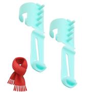 Guía de dedo para yarn, colorida cuerda Knitting Tool, PP Yarn Guides for Crochet and Knitting Crafts, Perfect for Easy Management, for Mother, Grandmother, and Aunt, 1,6 x 5,3 cm