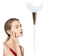 Guía de delineador de ojos, plantilla de sombra de ojos,Escudo de máscara de silicona - Aplicador de delineador con alas multifuncional, herramienta de belleza de lápiz labial de mango largo para