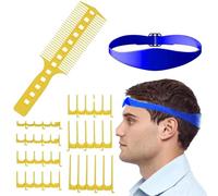 Guía de desvanecimiento para hombre, kit de corte de pelo profesional para