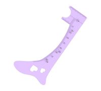 Guía de dibujo de cejas, plantilla de silicona para mapeo de maquillaje de cejas, herramienta de guía de maquillaje, regla de posicionamiento de cejas, herramienta profesional de maquillaje de ojos