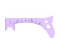 Guía de dibujo de cejas, regla de cejas,Plantilla de mapeo de maquillaje de cejas de silicona | Regla de posicionamiento de cejas, herramienta de guía