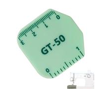 Guía de dobladillo magnética: guía de costura con escala integrada para costura de precisión, accesorio multifuncional para máquina de coser para bordes, overlocking, acolchado y alineación de margen