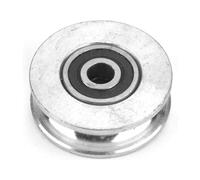 Guía de elevación de cuerda de alambre de rueda de rodamiento de alta resistencia, bloque de polea de funcionamiento suave para uso industrial (Diámetro 56mm)