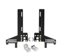 Guía de elevador lineal, regla de búsqueda de pista de acero inoxidable, guía de elevador de una sola vía, tabla escolar para posicionamiento, herramienta de medición de precisión para alineación