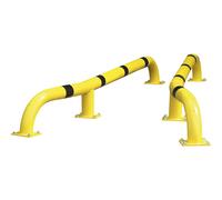 Guía de entrada para camiones, juego de arcos de protección Black Bull, L x A x H 2800 x 108 x 280 mm, par