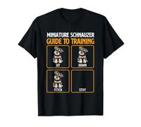 Guía de Entrenamiento Schnauzer Miniatura - Schnauzer Dog Mom Camiseta