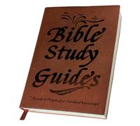 Guía de estudio bíblico, 66 páginas de estudio bíblico religioso, cuaderno de notas de iglesia, cuaderno devocional resumen estudios suministros