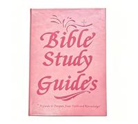 Guía de estudio bíblico de 66 páginas, estudio diario de la Biblia, un plan de estudio de Biblias de 66 páginas para mujeres, citas diarias de las Escrituras, cubierta de piel sintética, cuaderno de