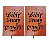 Guía de estudio bíblico de 66 páginas - Paquete de 2 diarios devocionales diarios | Cuaderno de estudio bíblico cristiano | Plan de estudio de las Escrituras de todo el año | Guía de estudio biblico y