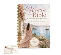 Guía de estudio bíblico Diario de planificación de personajes femeninos de | Manual de introducción a las Escrituras para creyentes, investigadores espirituales, hogar, meditación, escuela dominical,