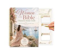 Guía de estudio bíblico para mujeres Manual de Lectura de Personajes de | manual de introducción a las Escrituras Principiantes Oración Iglesia Meditación Escuela