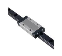 Guía de ferrocarril lineal en miniatura, Guía Lineal Miniatura MGN9 Y MGN9C 100-1000mm 2 Piezas(650mm)