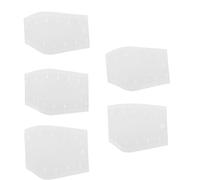 Guía de formación de cejas transparente y flexible, formato de patrón de frente reciclable para un plan de maquillaje preciso, instrumento de modelado de cejas transportable