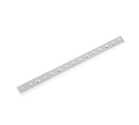 Guía de inglete con ranura en T, barra de riel en T de aluminio anodizado duradero tipo 30 45 para herramientas de carpintería y mesas de fresado CNC de 100 mm a 450 mm.
