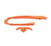 Guía de intercambio de control deslizante de cadena compatible para FC FS FS FX TC TE TX SX XC XCF SXF EXC EXCF MOTO MOTO MODERÍSTICAS 125 250 350 450 Modelos(Orange 2 Piece Set)