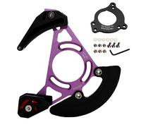 Guía de la cadena de accionamiento - Guardia de placa, anti protector de otoño | Disco único para bicicleta de montaña, estabilizador de bicicletas, tensor de engranaje de ciclismo, accesorio de prote