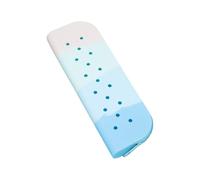 Guía de lápiz de silicona | Portalápices impermeable con capacidad y agujeros | Lindo estuche portátil para productos para el cuidado de la piel, estuche suave para el hogar, la escuela, Trompeta
