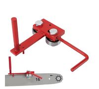Guía De Limado De Motosierra: Tensor Manual De Barras De Acero, Herramienta De Alineación De Afilado, Accesorio De Mantenimiento De Cadenas | Suministros Para Talleres De Jardinero, Preparación De Pro