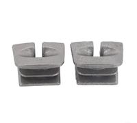 Guía de línea de desbrozadora de manga con ojales para cabezal de recortadora para C36-2 C46-2 C56-2 30-2, metales resistentes con ojales, inserto de forro de bobina para (2 piezas)