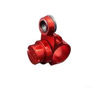 Guía de línea de repuesto de aleación diseñada para carretes de baitcast Abu Garcia de 3.5 generación, soporte para DZ8 para BF8, diseño de agujeros, flujo de línea más suave (rojo)