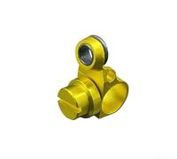 Guía de línea de repuesto para carretes Abu Garcia 3.5 Gen Baitcast construida con aleación resistente a la corrosión para DZ8 y para integración de salida de línea BF8 (amarillo limón)